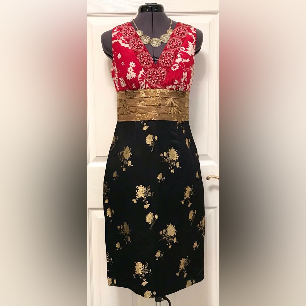 Phoebe Couture Asian Inspired Dress - Picture 3 of 16
